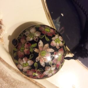 vintage cloisenne necklace